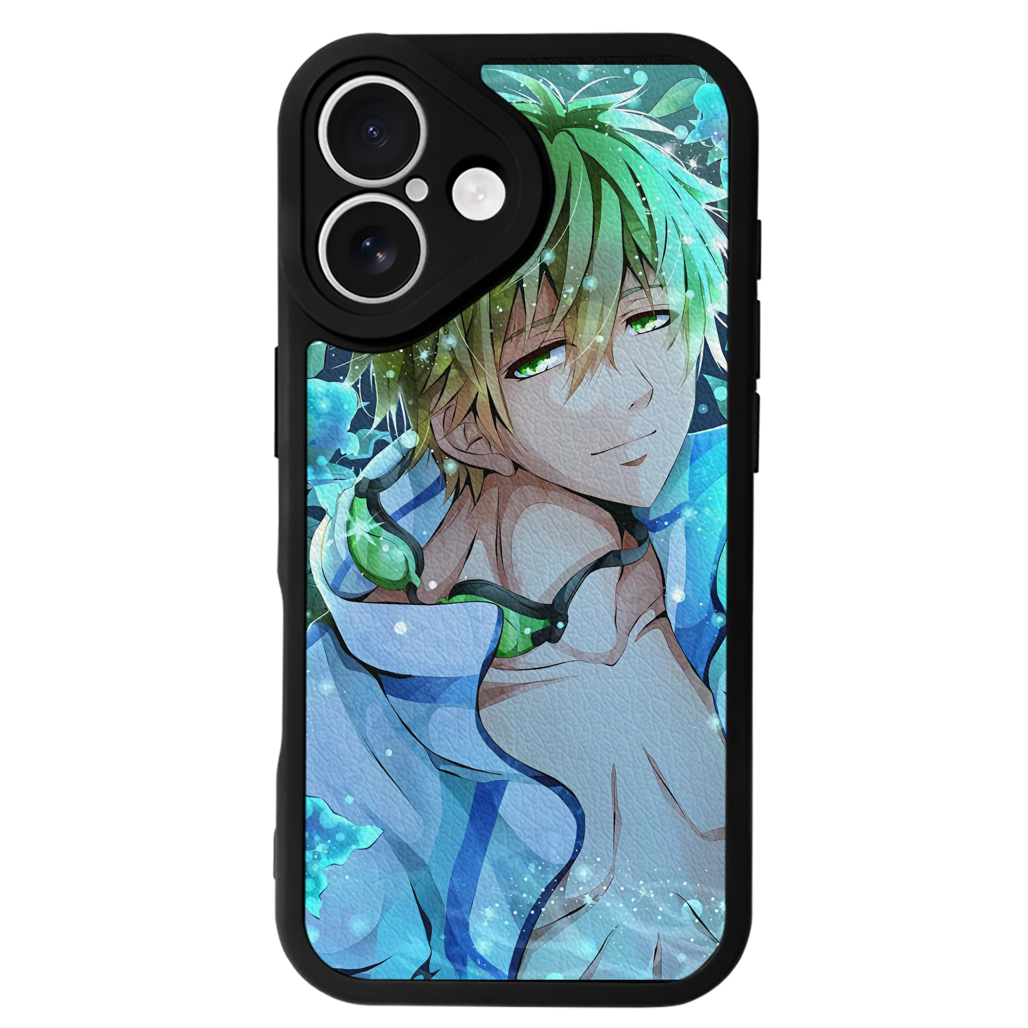 （画像用） 刀剣乱舞 Touken Ranbu 【iPhone 16シリーズ対応】シリコンスマホケース（レザー調） 材質：シリコン